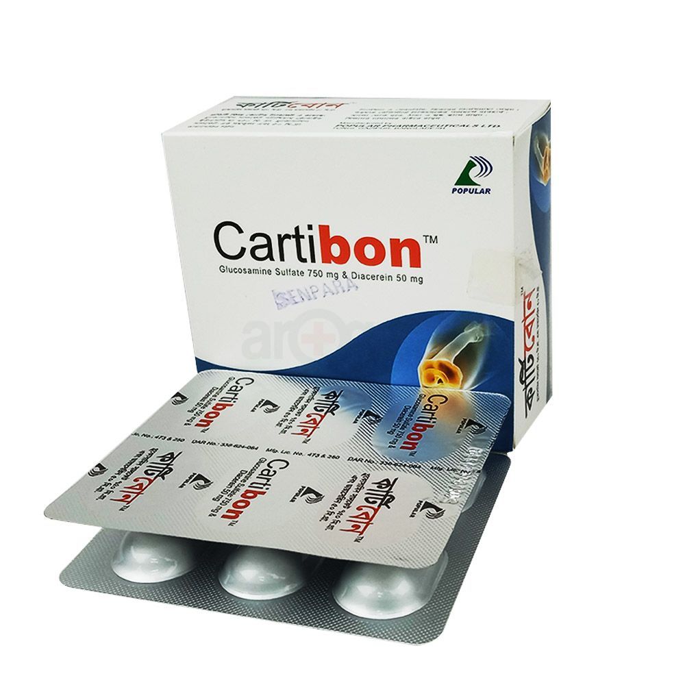 Cartibon 50mg+750mg Tablet