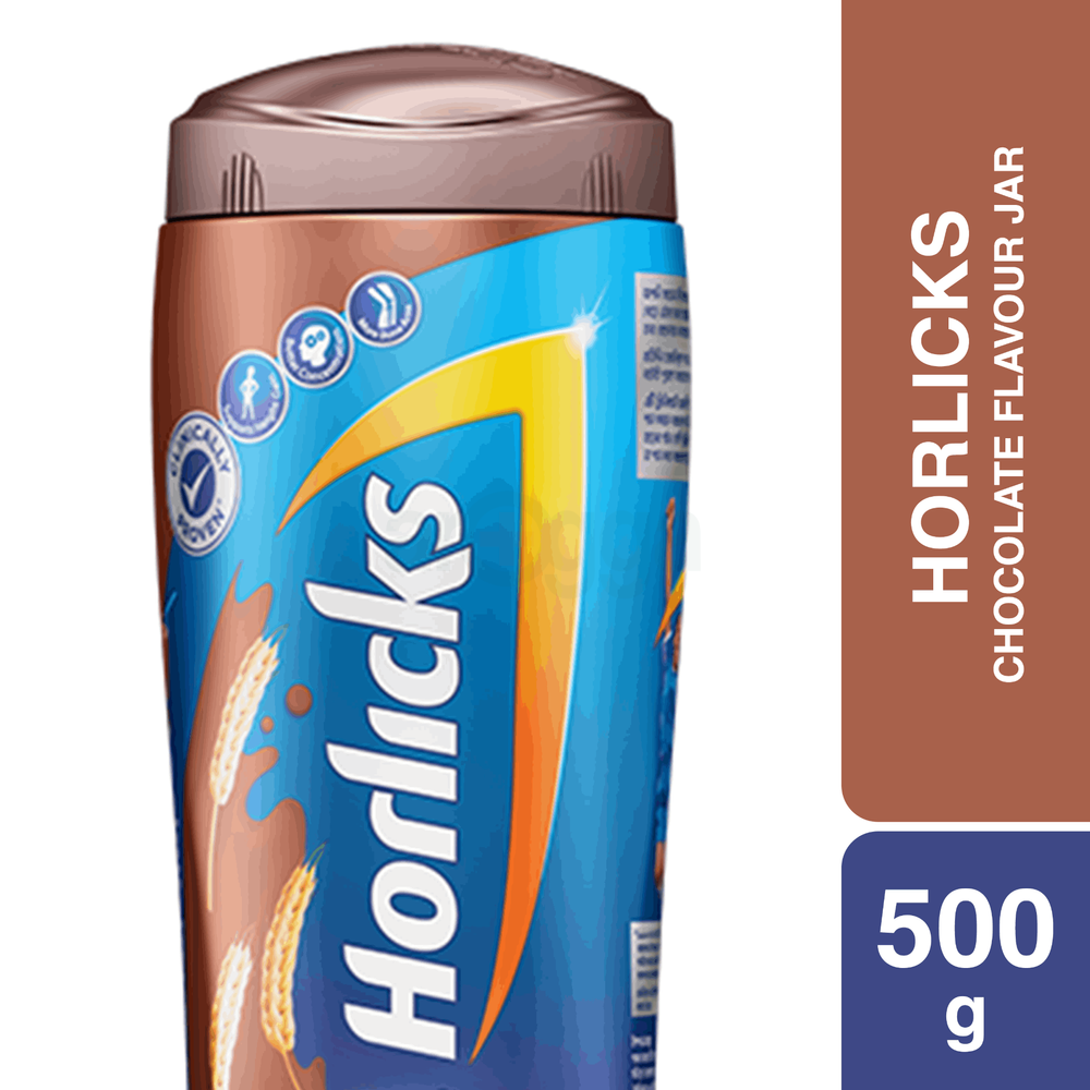 Horlicks Chocolate Flavour Jar 500g  