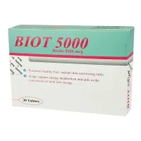 Biot 5000 5000mcg Tablet