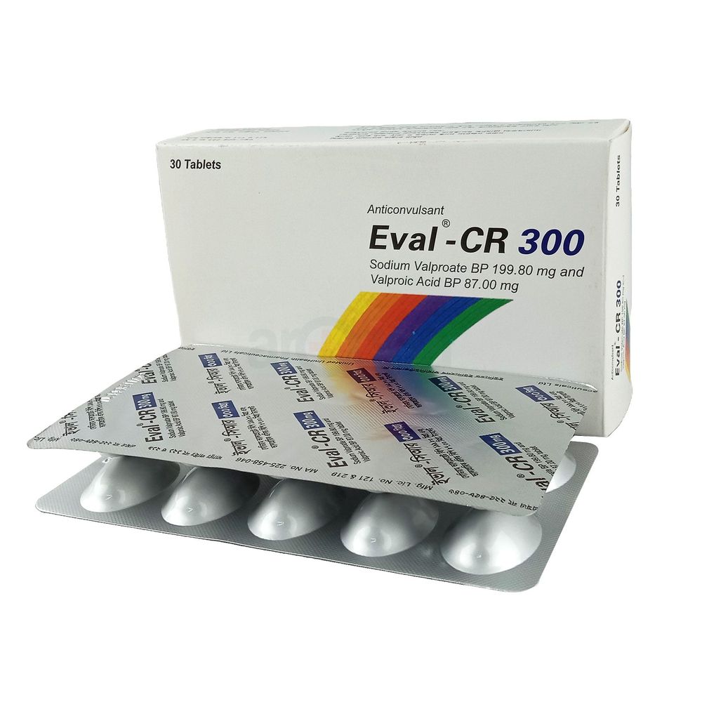 Eval CR 300mg Tablet