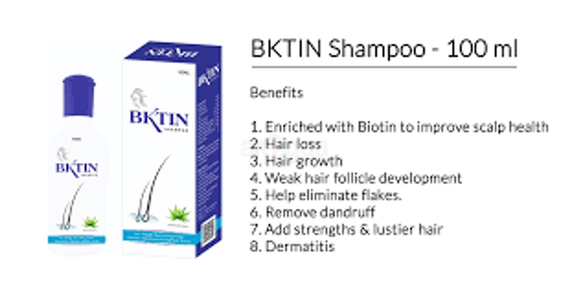 BKTIN Shampoo 100ml  