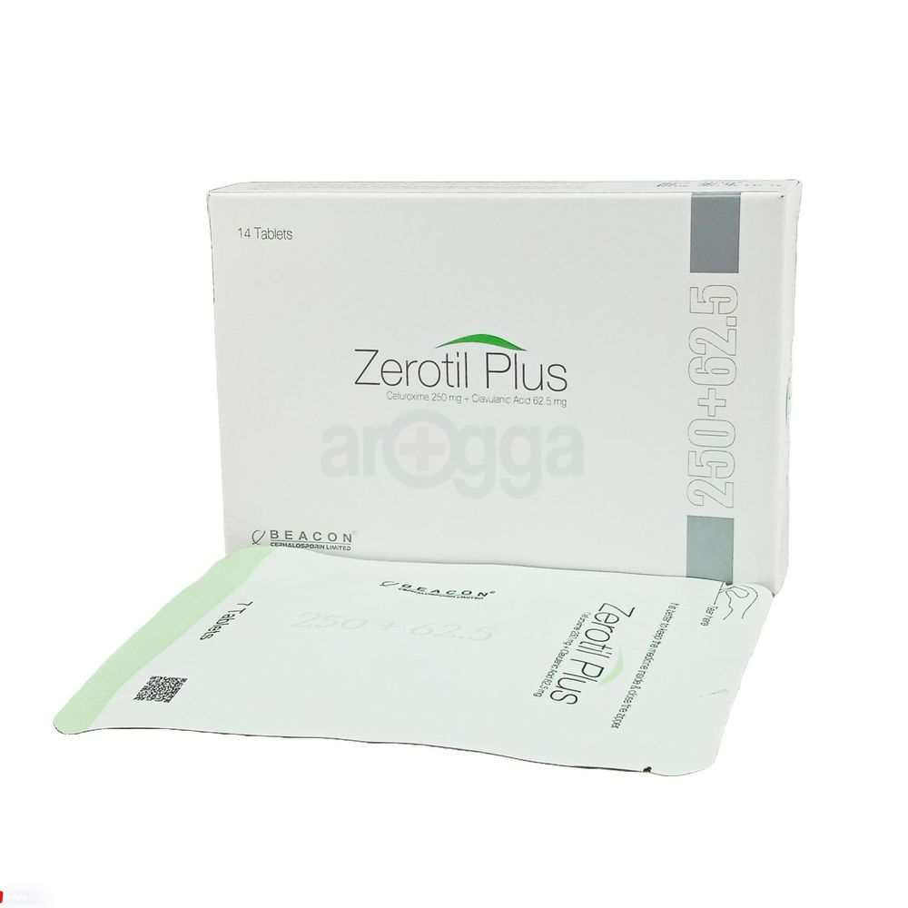 Zerotil Plus 250mg+62.5mg Tablet