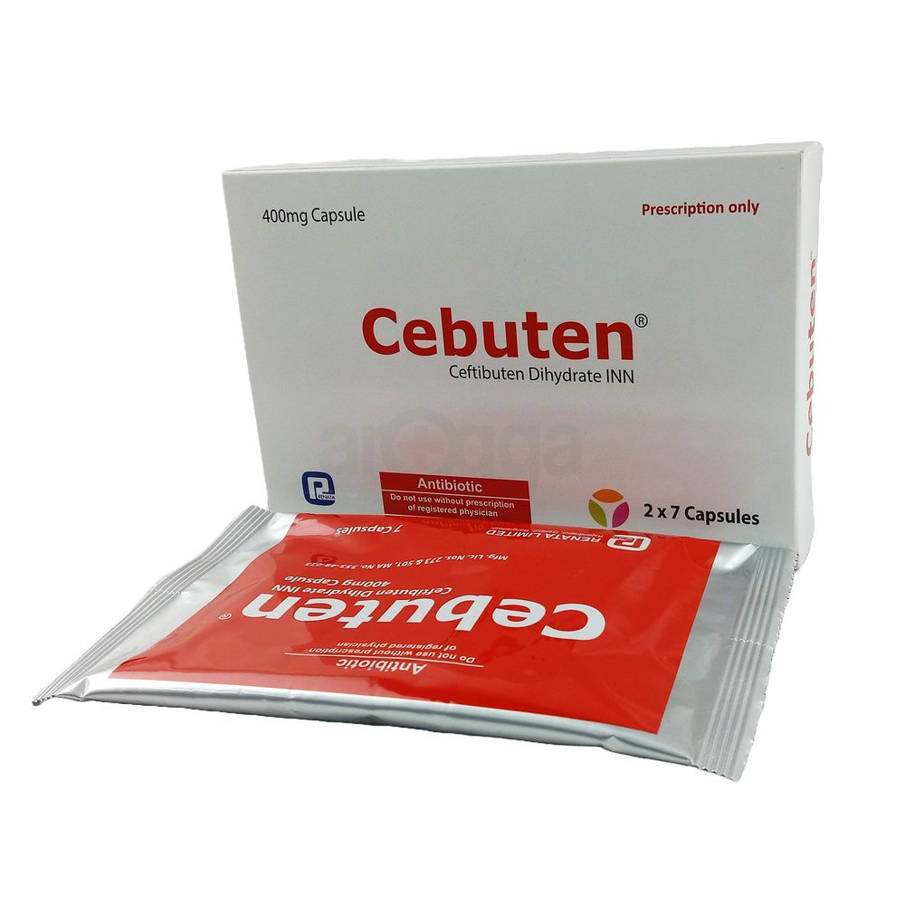 Cebuten 400mg Capsule