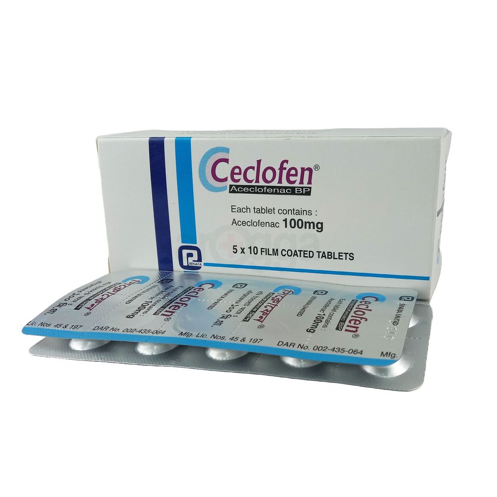 Ceclofen 100mg Tablet