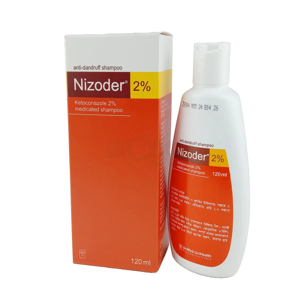 Nizoder Shampoo 120ml 120ml shampoo