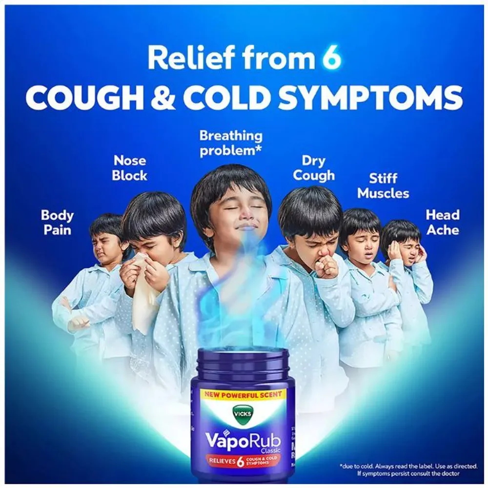 Vicks Vaporub Cold Relief 25ml  