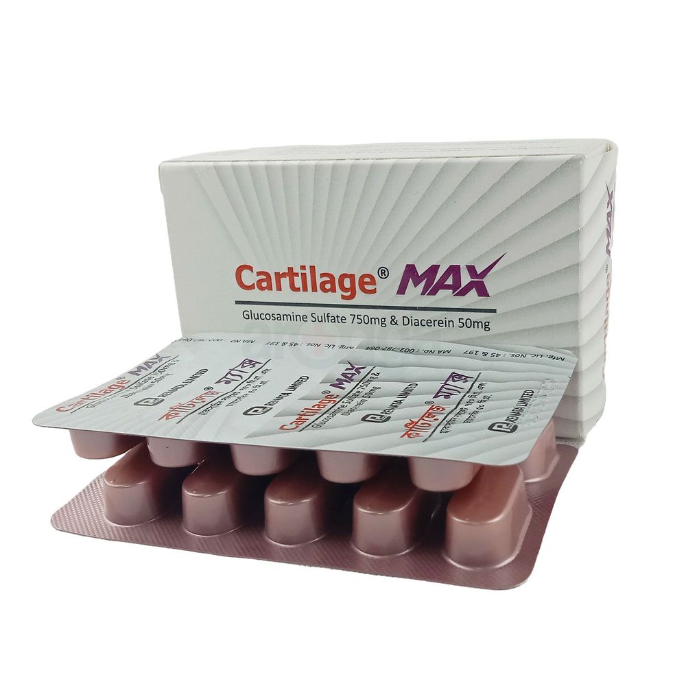 Cartilage Max 50mg+750mg Tablet