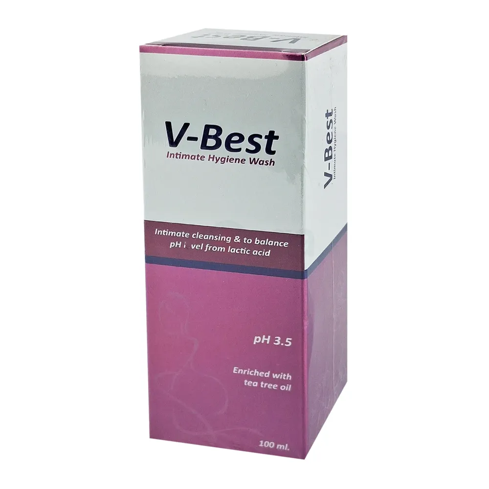 V-Best Intimate Hygiene Wash Enriched with Tea Tree Oil 100ml  