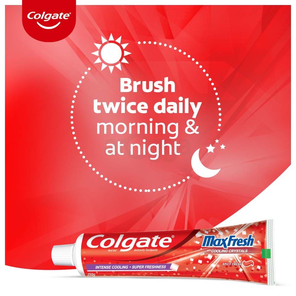 Colgate Max Fresh Red Gel Toothpaste 150g  