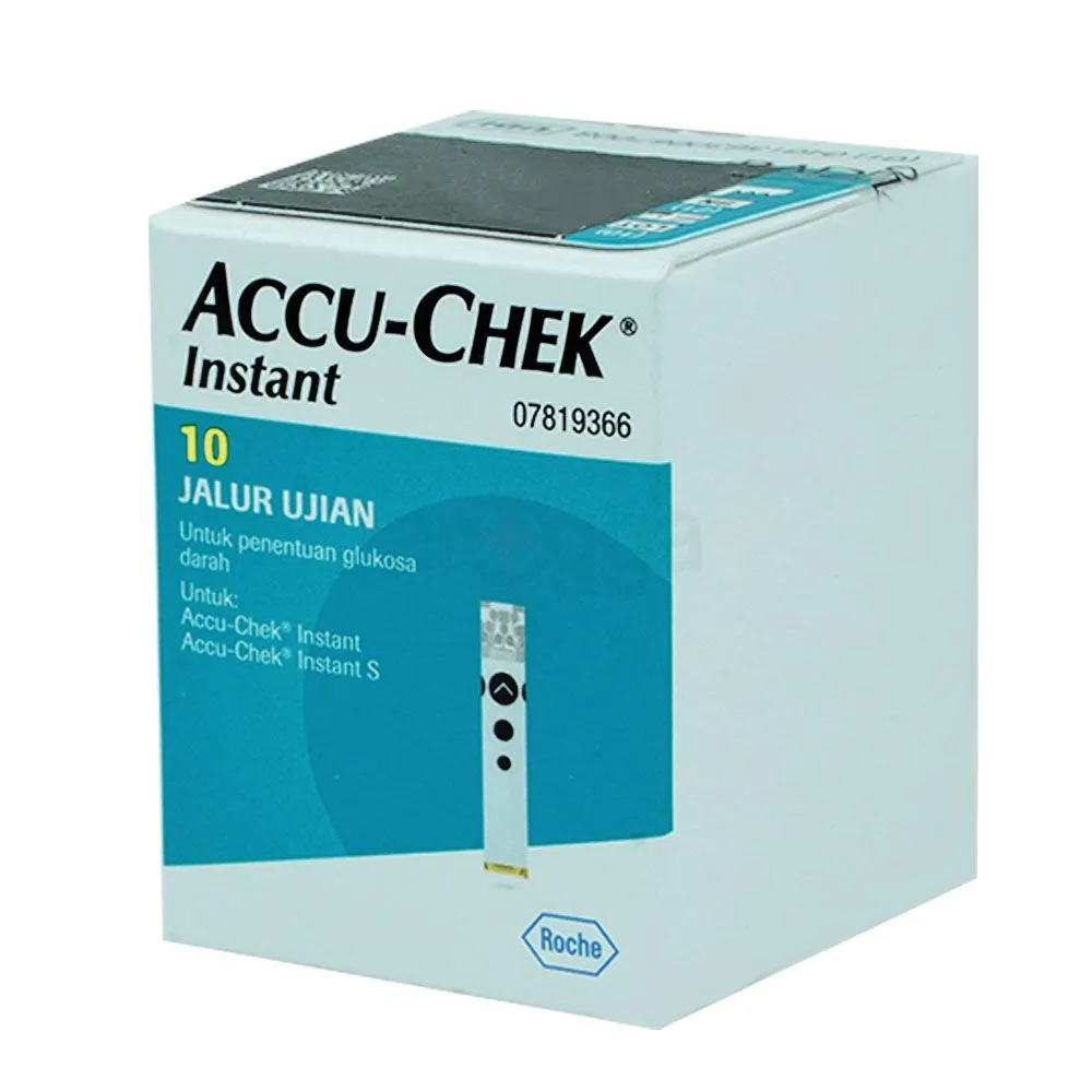 Accu-Chek Instant Blood Glucose Strip 10's Pack  