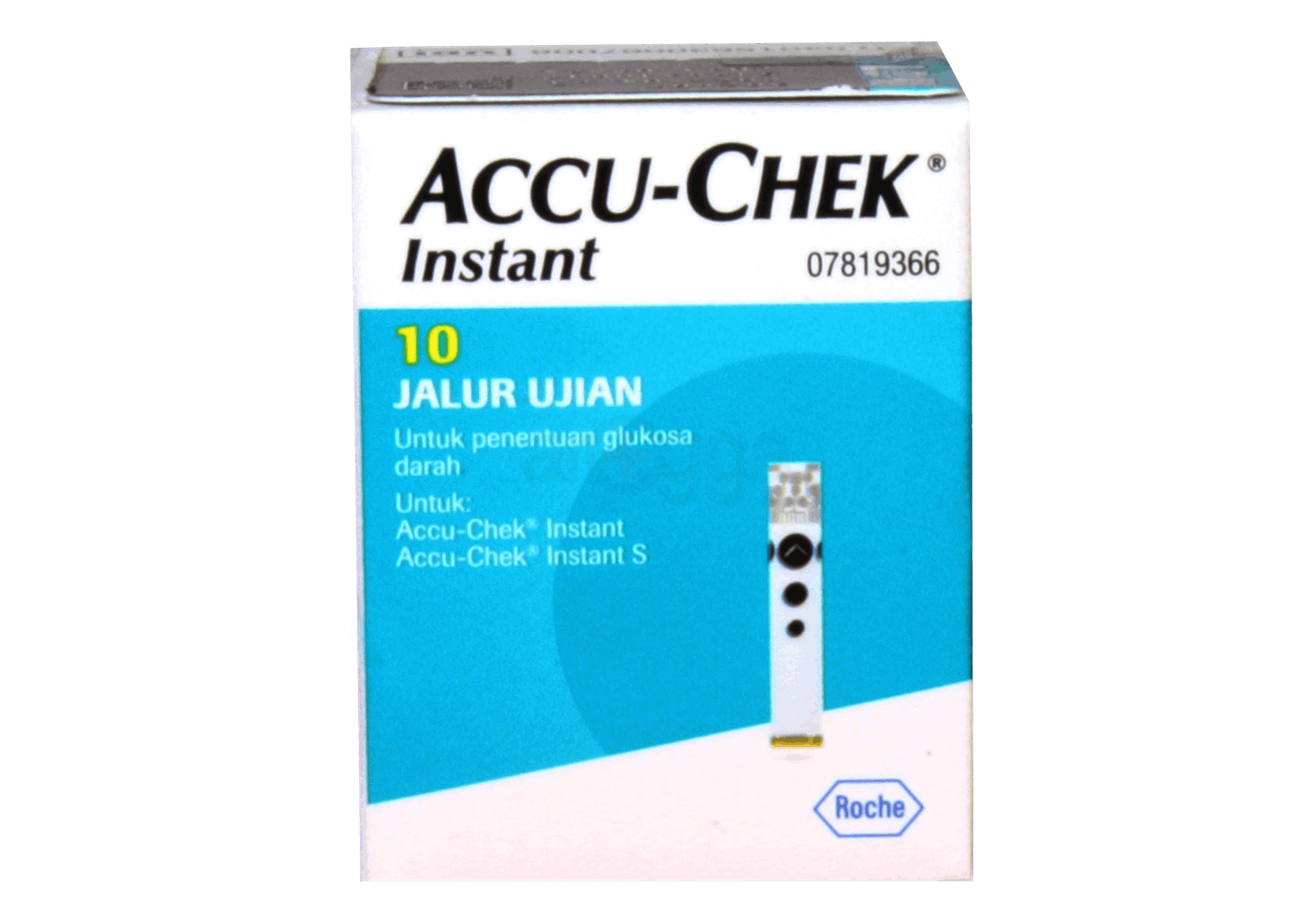 Accu-Chek Instant Blood Glucose Strip 10's Pack  
