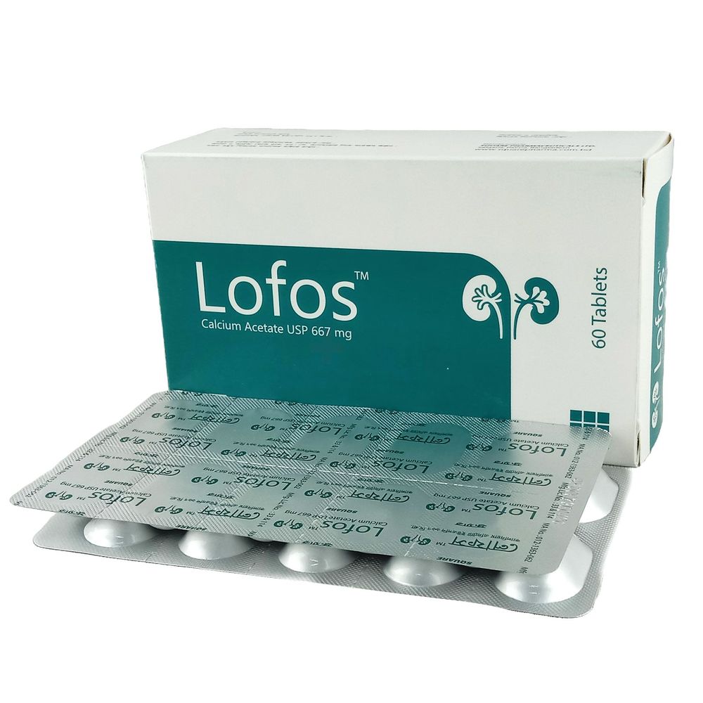 Lofos 667mg Tablet - Arogga Online Pharmacy