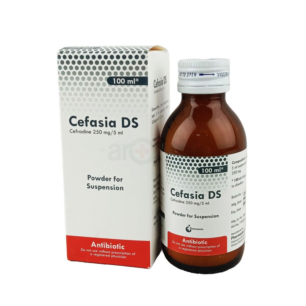 Cefasia DS 250mg/5ml Powder for Suspension