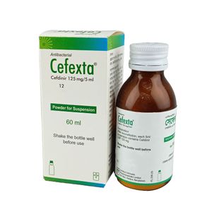 Cefexta 125mg/5ml Powder for Suspension