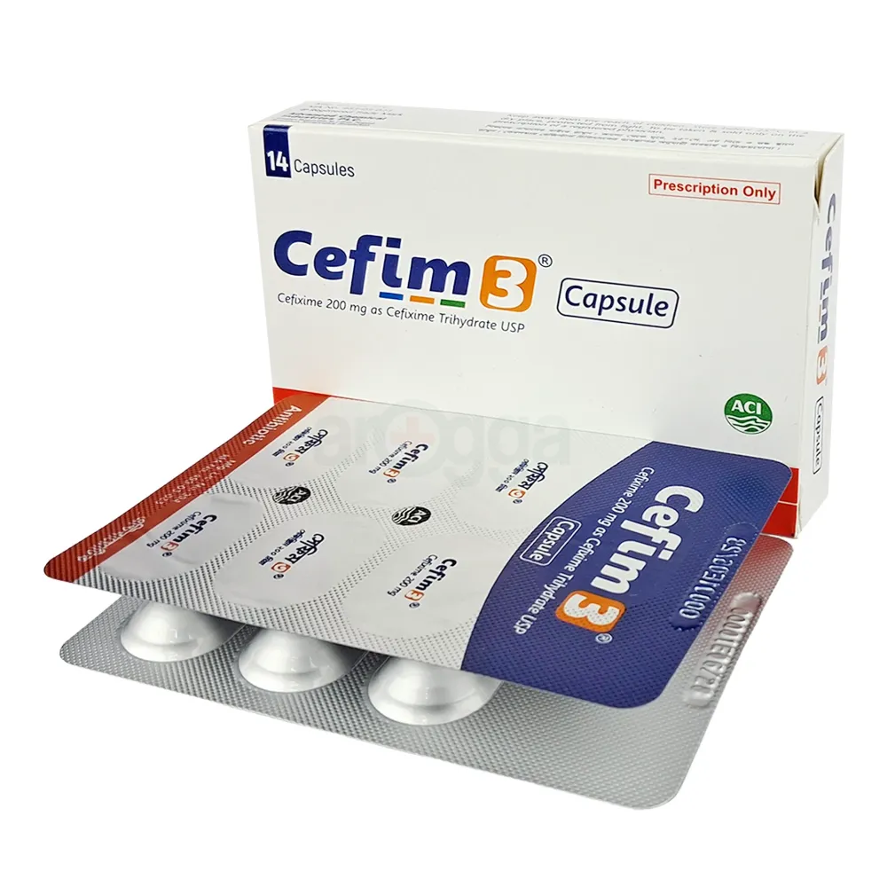 Cefim-3 200mg Capsule