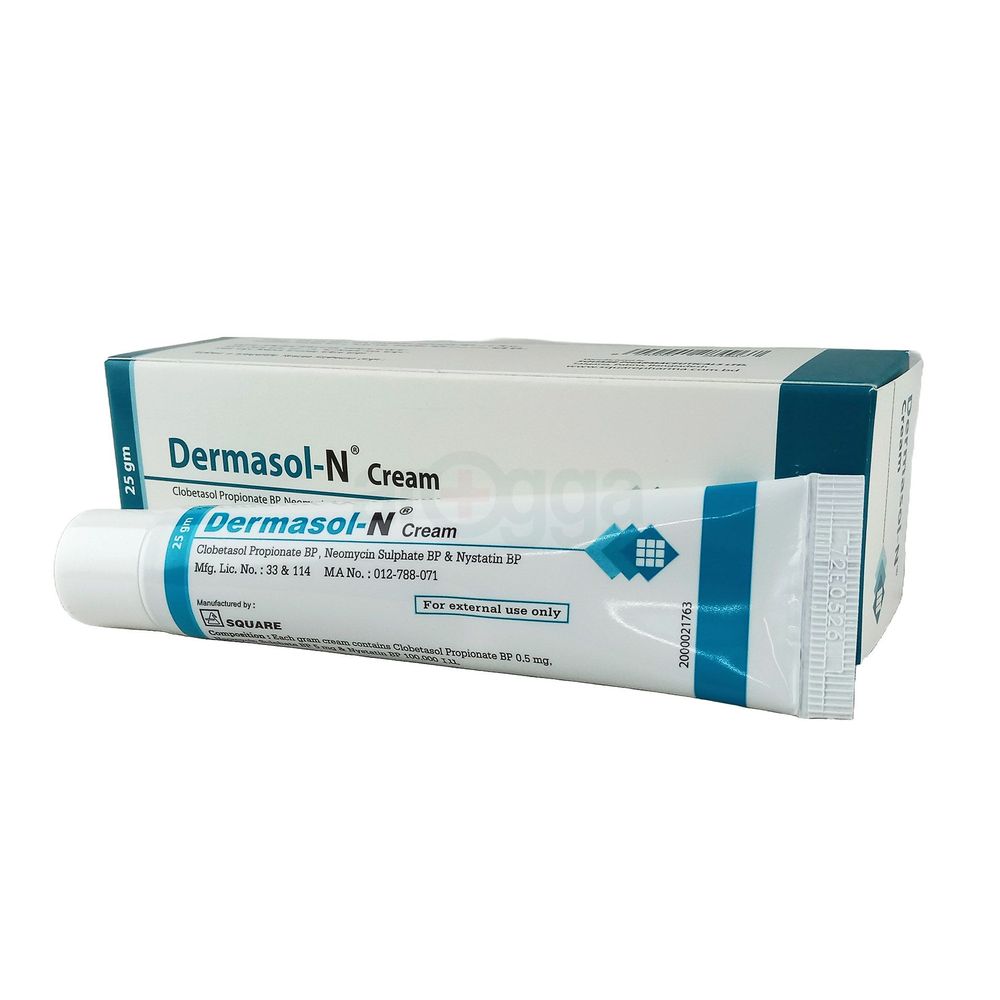 Dermasol N Cream 0.05%+0.50%+100000IU Cream