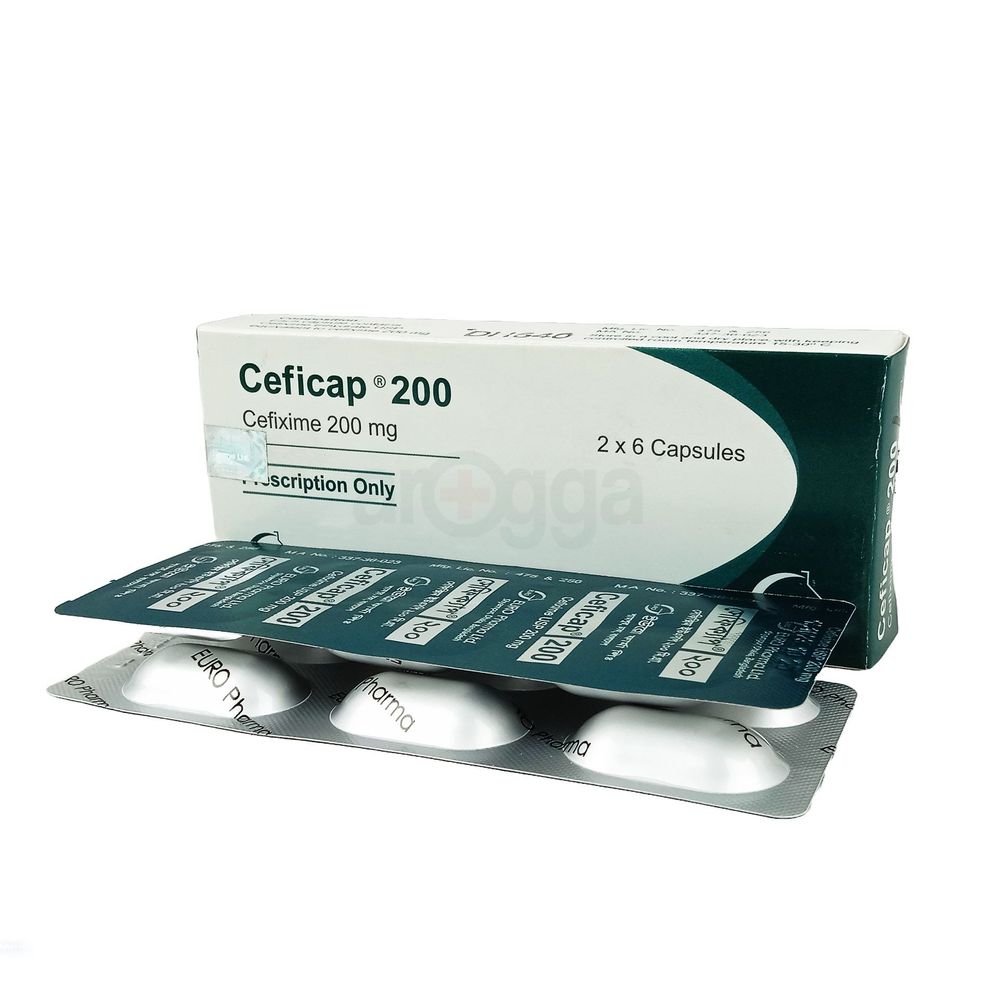 Ceficap 200mg Capsule