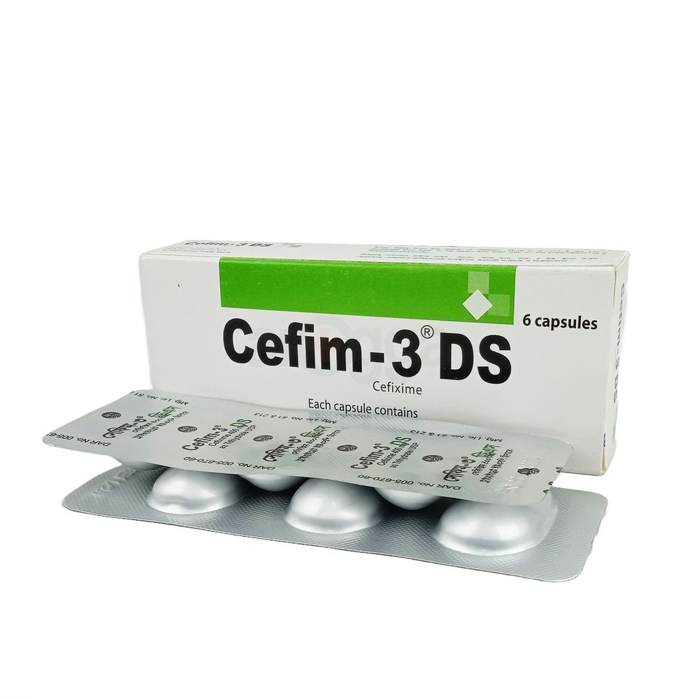 Cefim-3 DS 400mg Capsule