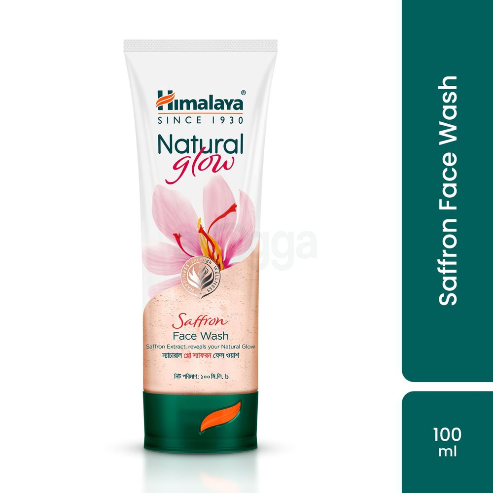 Himalaya Natural Glow Saffron Face Wash 100ml  