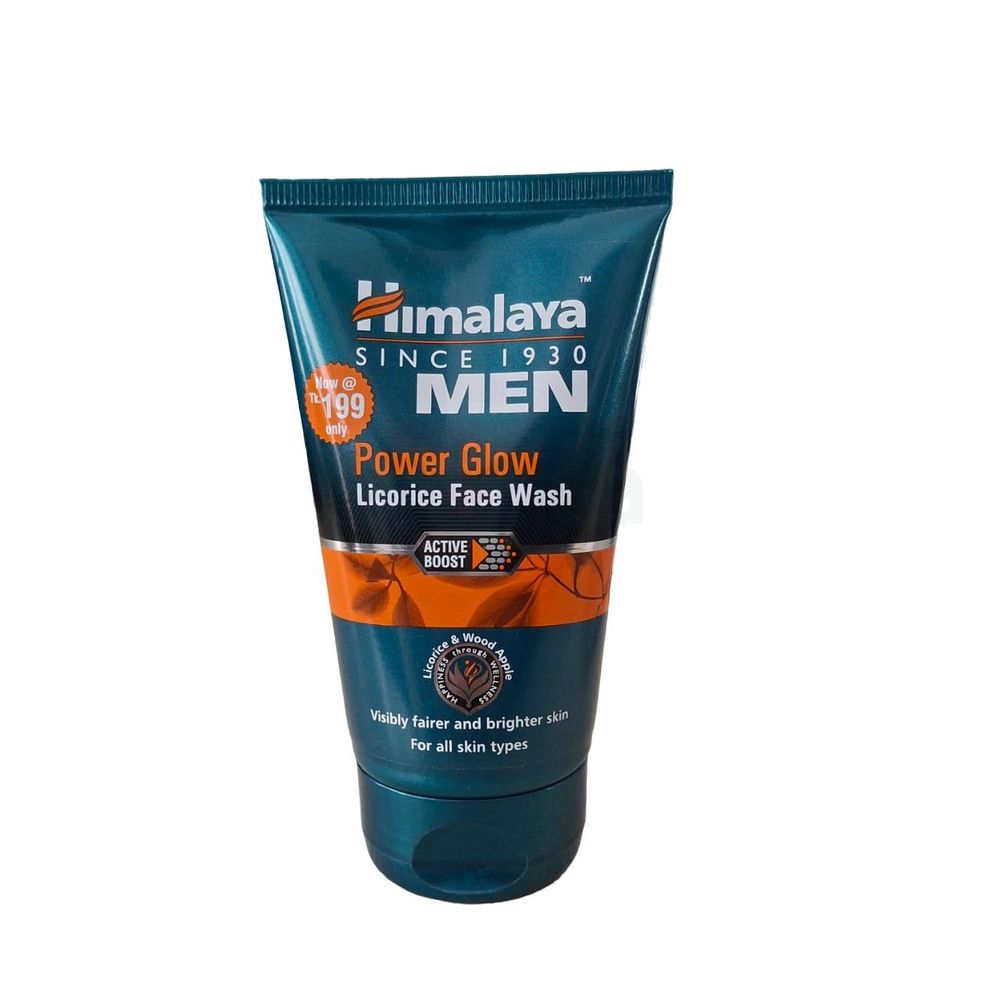 Himalaya Men Power Glow Licorice Face Wash  