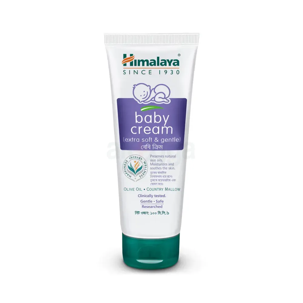 Himalaya Extra Soft & Gentle Baby Cream with Olive Oil & Country Mallow 100ml  