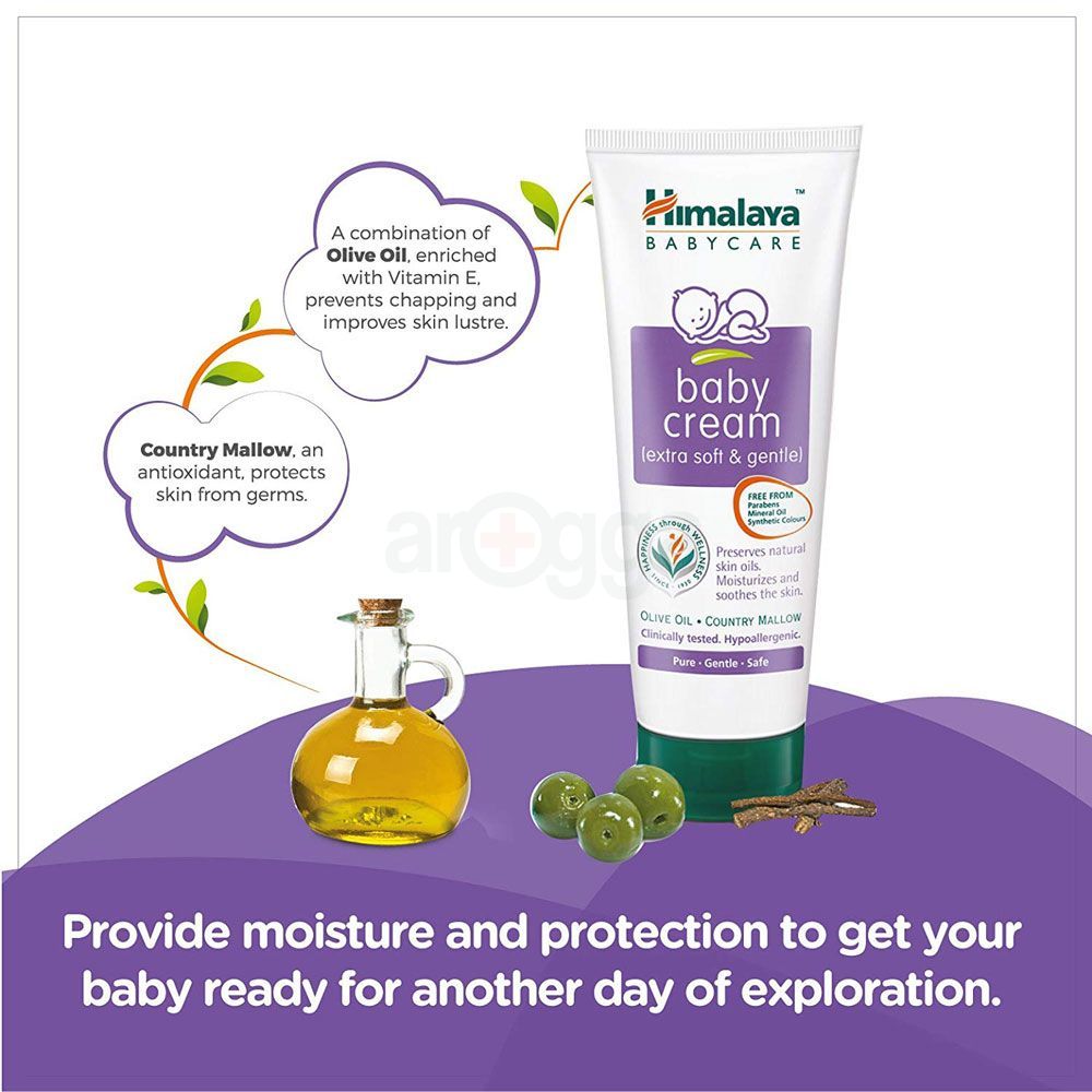 Himalaya Extra Soft & Gentle Baby Cream with Olive Oil & Country Mallow 100ml  