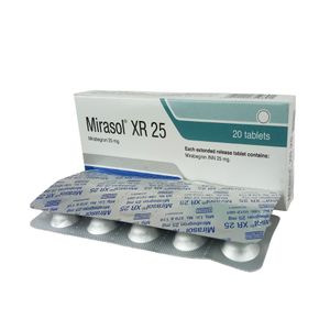 Mirasol XR 25mg Tablet