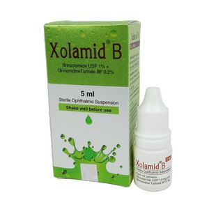 Xolamid B 1%+0.2% Eye Drop