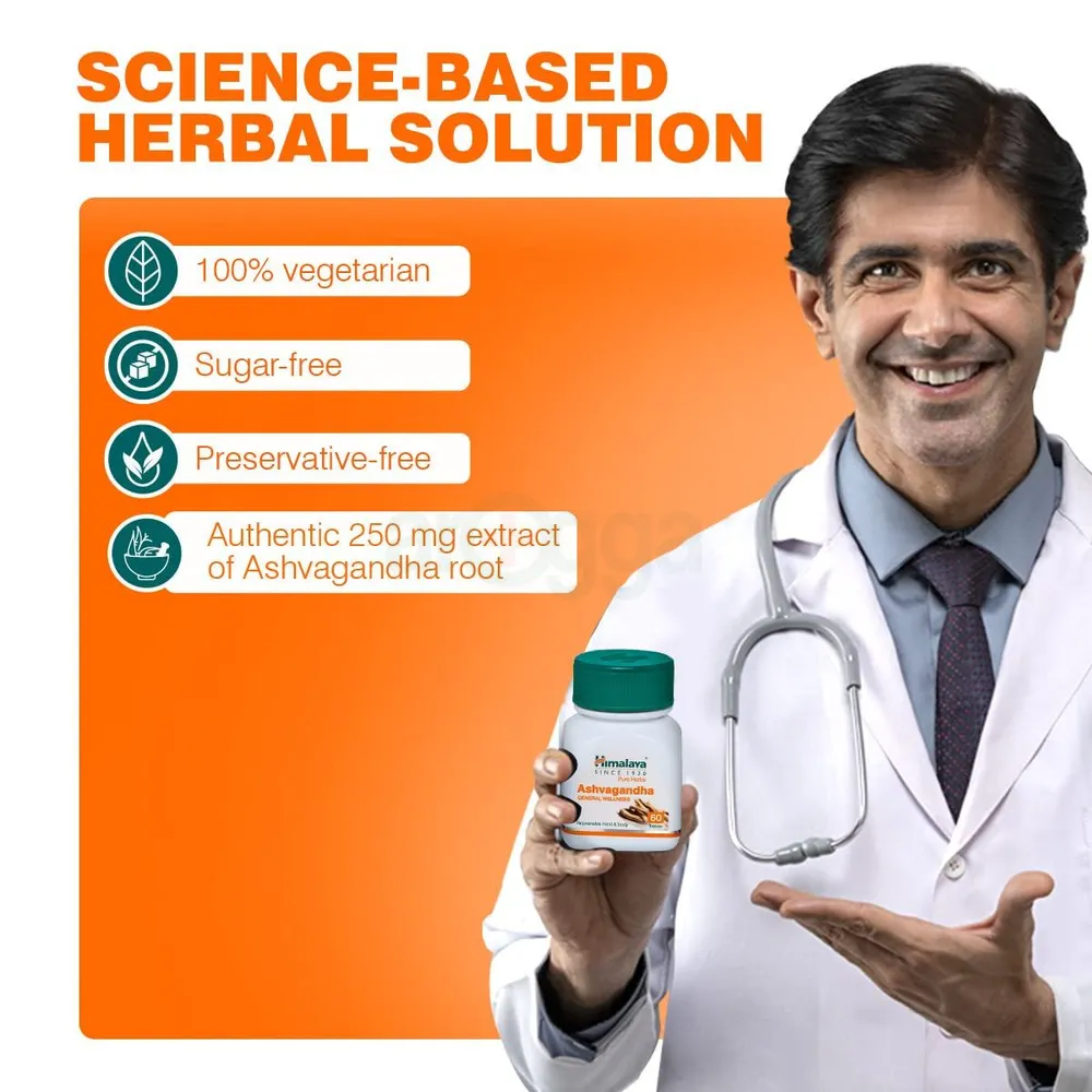 Himalaya Ashwagandha 60Tablets  