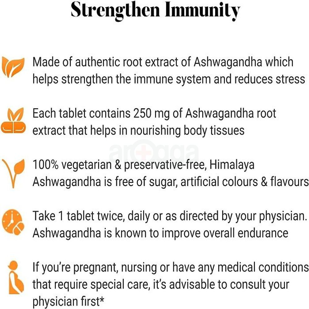 Himalaya Ashwagandha 60Tablets  