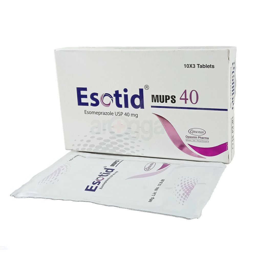 Esotid MUPS 40mg Tablet