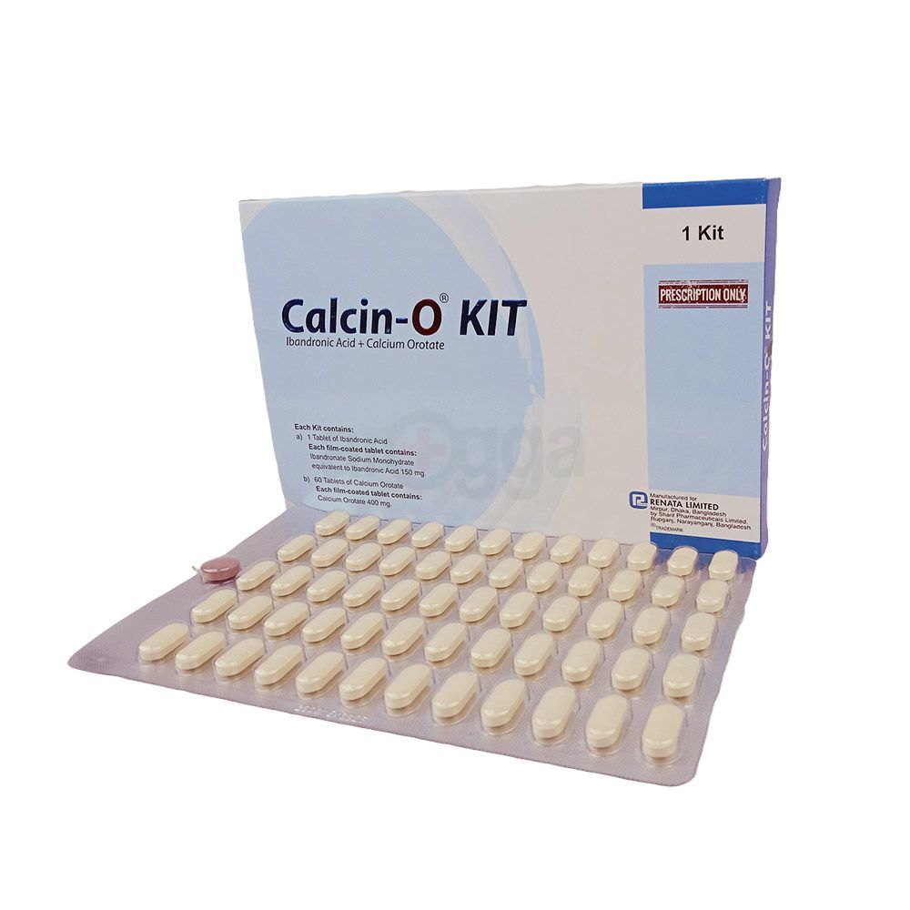 Calcin-O Kit 150mg+400mg Tablet