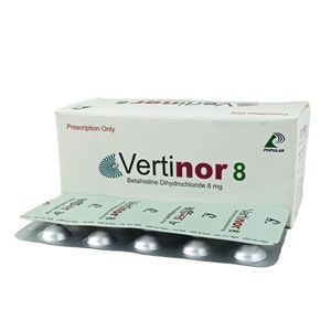 Vertinor 8mg Tablet