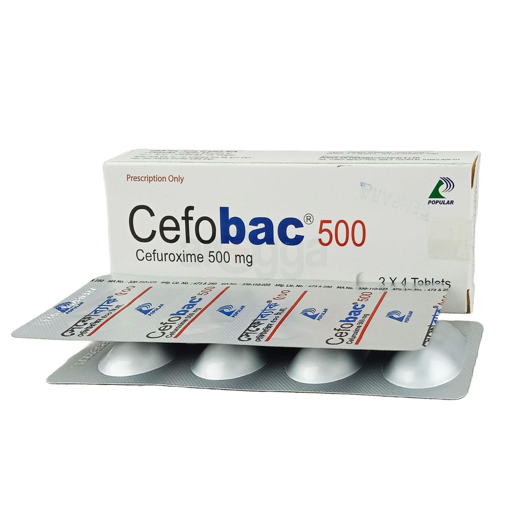 Cefobac 500mg Tablet