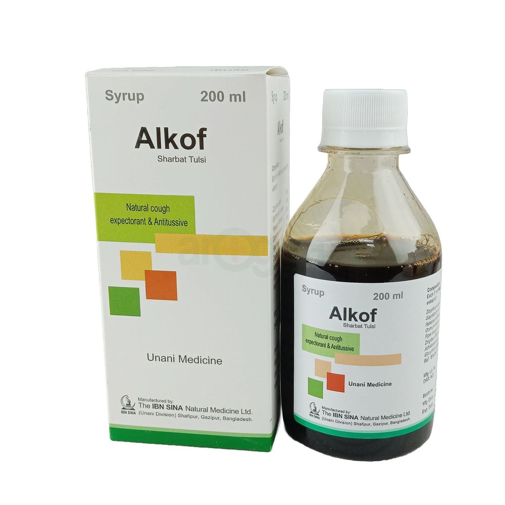 Alkof 200ml Syrup 200ml 