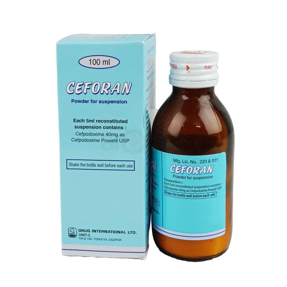 Ceforan 40mg/5ml Powder for Suspension