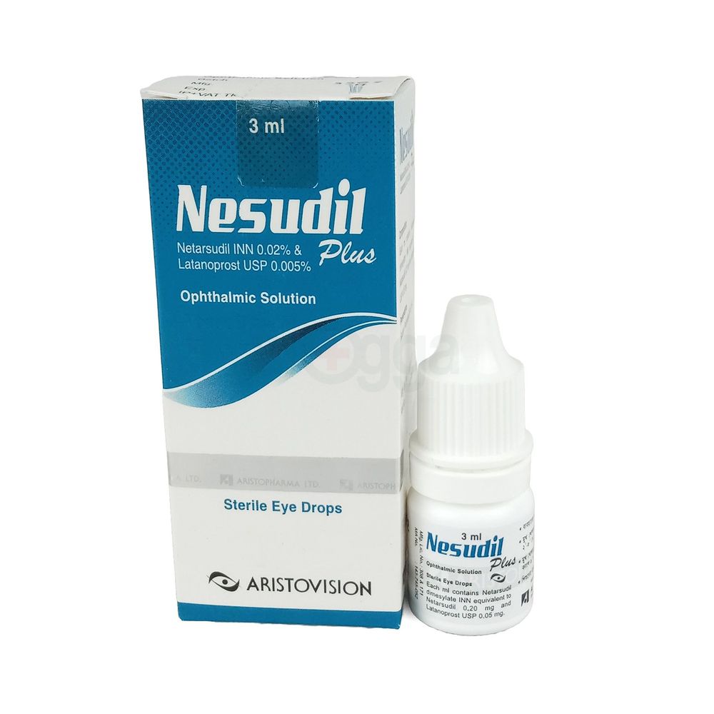 Nesudil Plus 0.02%+0.005%/3ml Drop