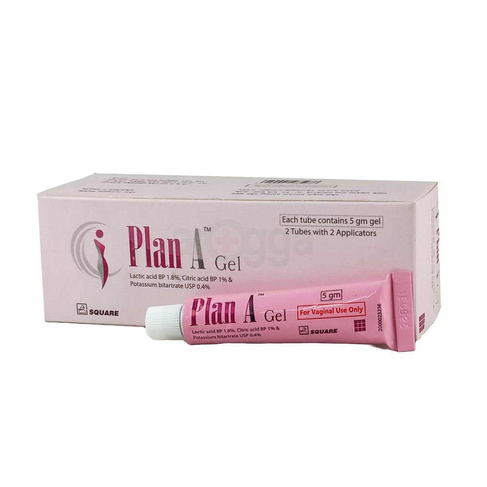 Plan A Vaginal Gel 1.8%+1%+0.4% Gel - Arogga Online Pharmacy