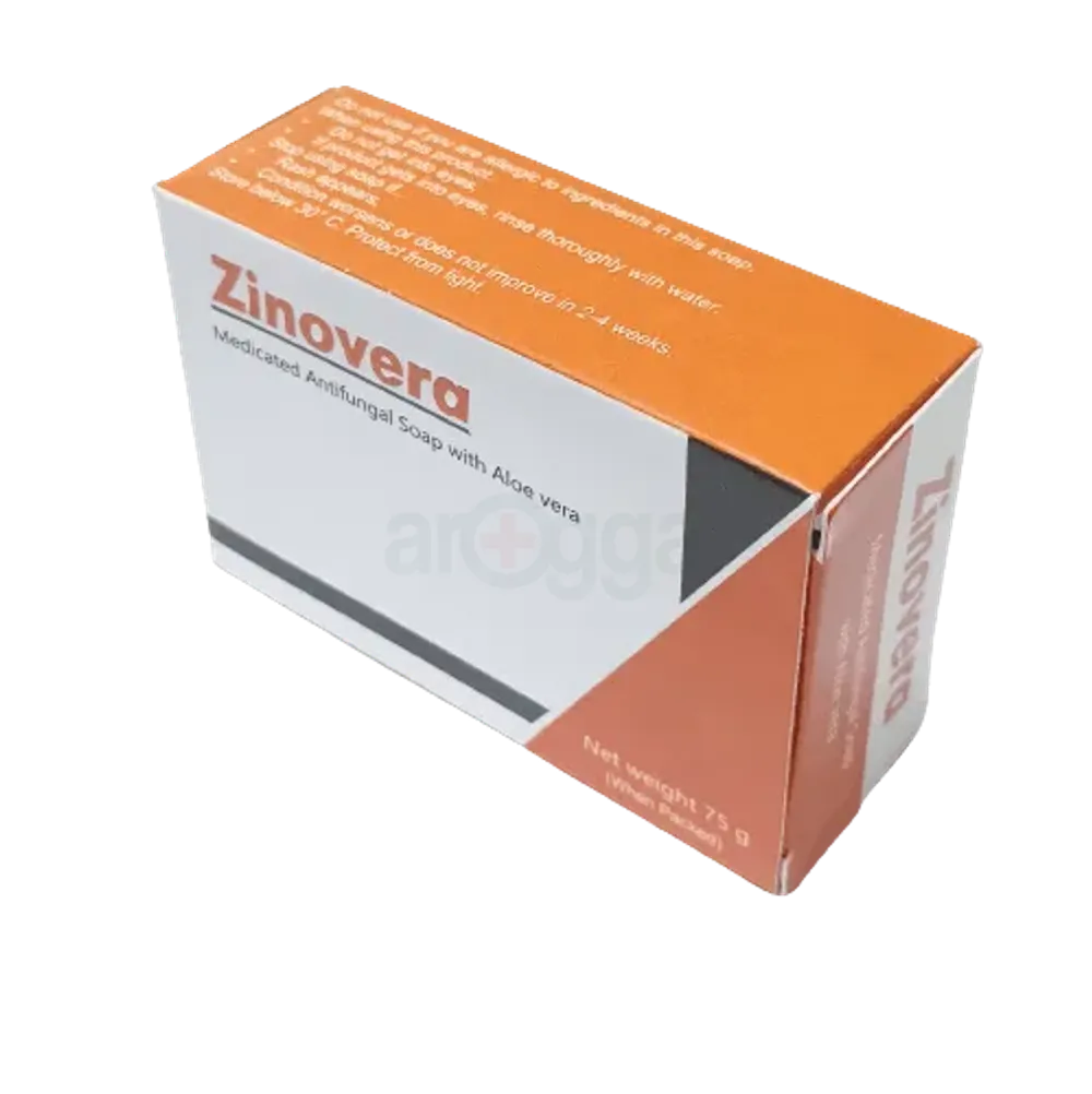 Zinovera Soap 75gm soap