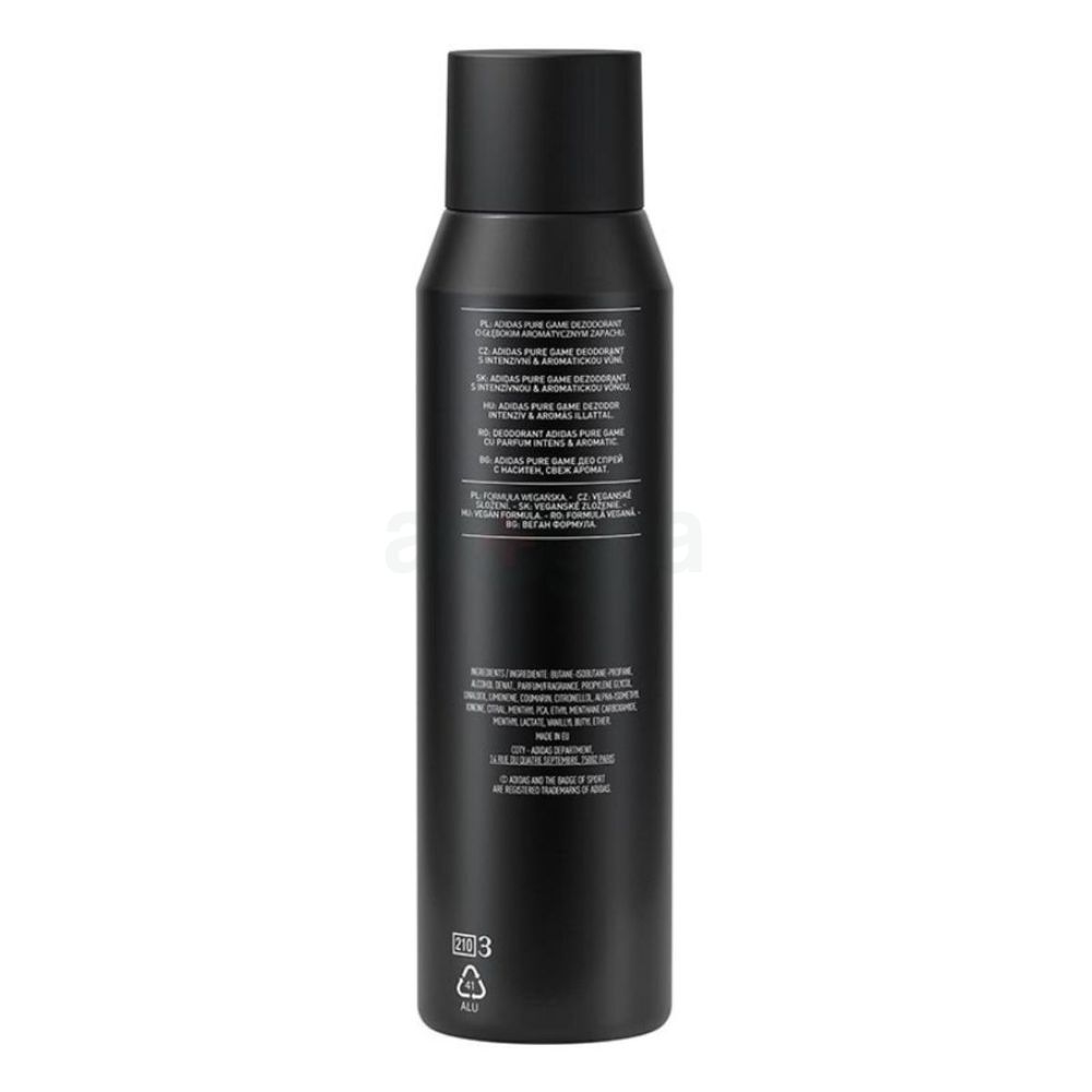 Adidas Pure Game Deo Body Spray 150ml  