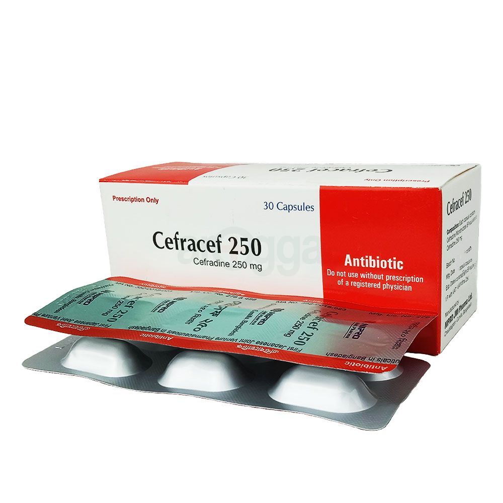 Cefracef 250mg Capsule