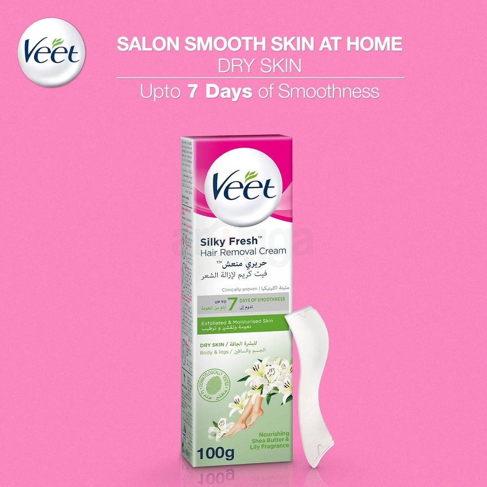 Veet Silky Fresh Hair Removal Cream for Dry Skin  