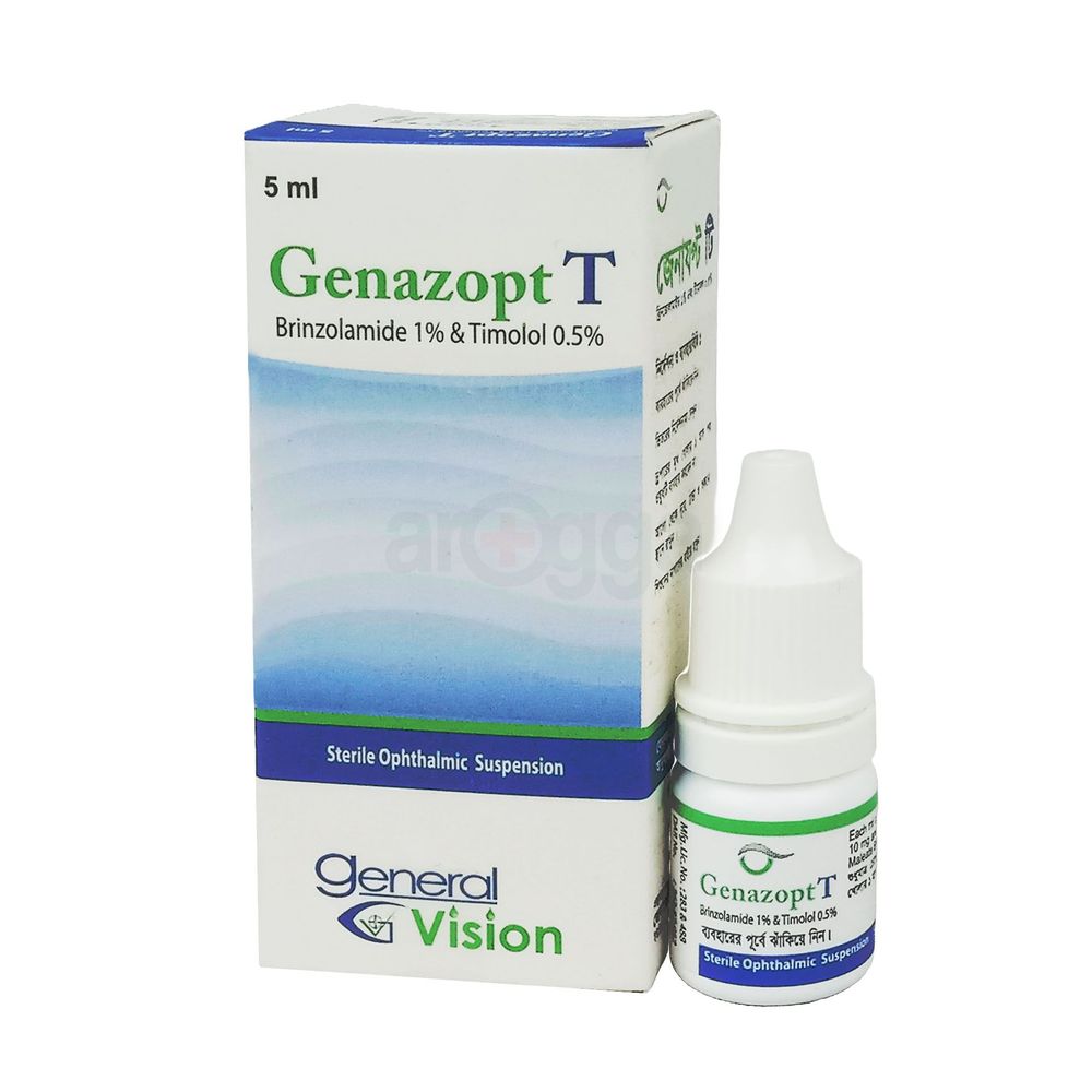 Genazopt T 1%+0.5% Eye Drop