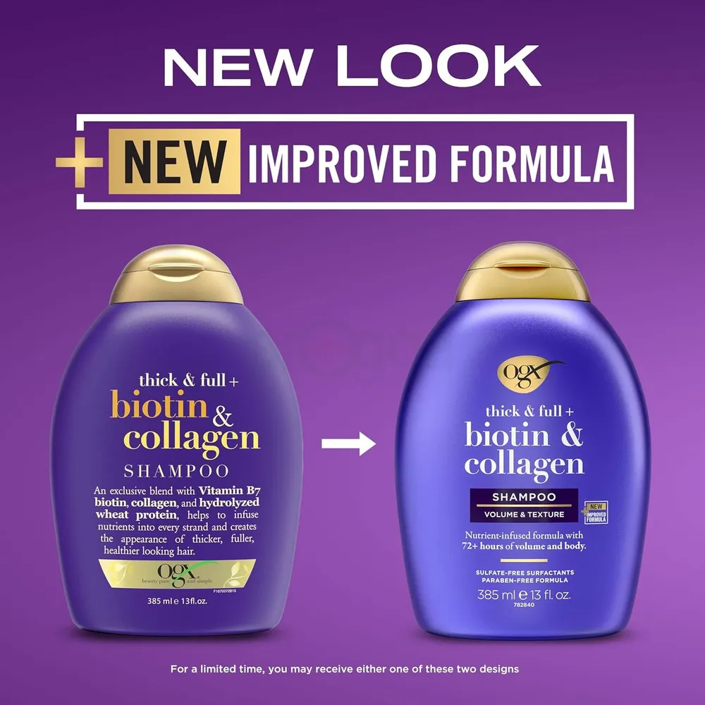 OGX Thick & Full + Biotin & Collagen Shampoo  
