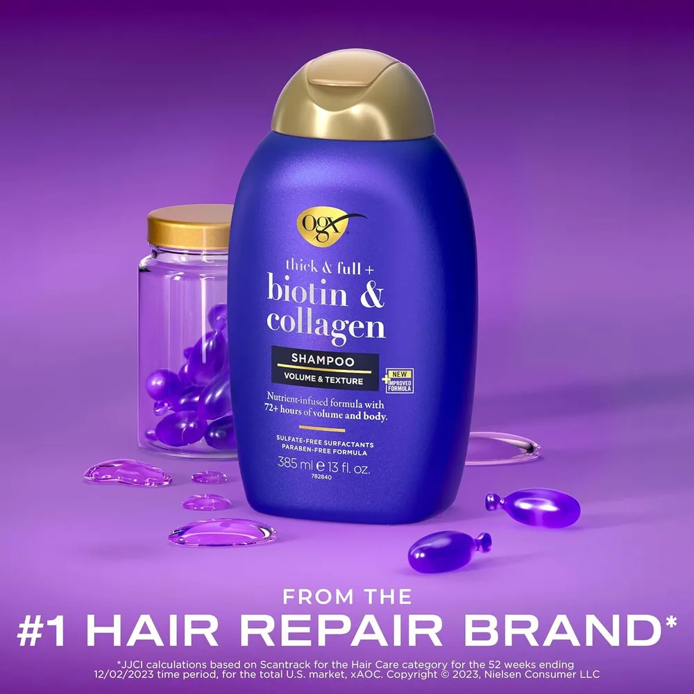 OGX Thick & Full + Biotin & Collagen Shampoo  