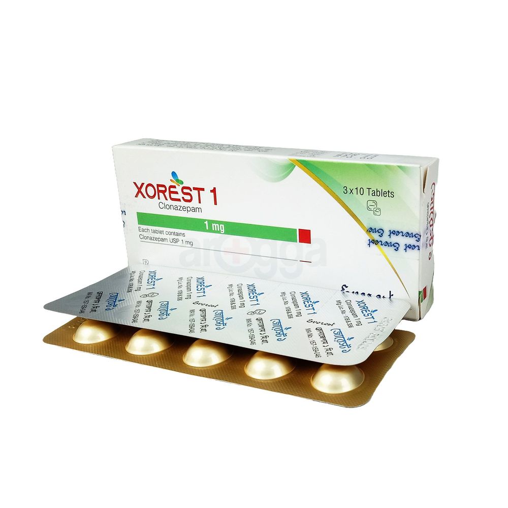 Xorest 1mg Tablet