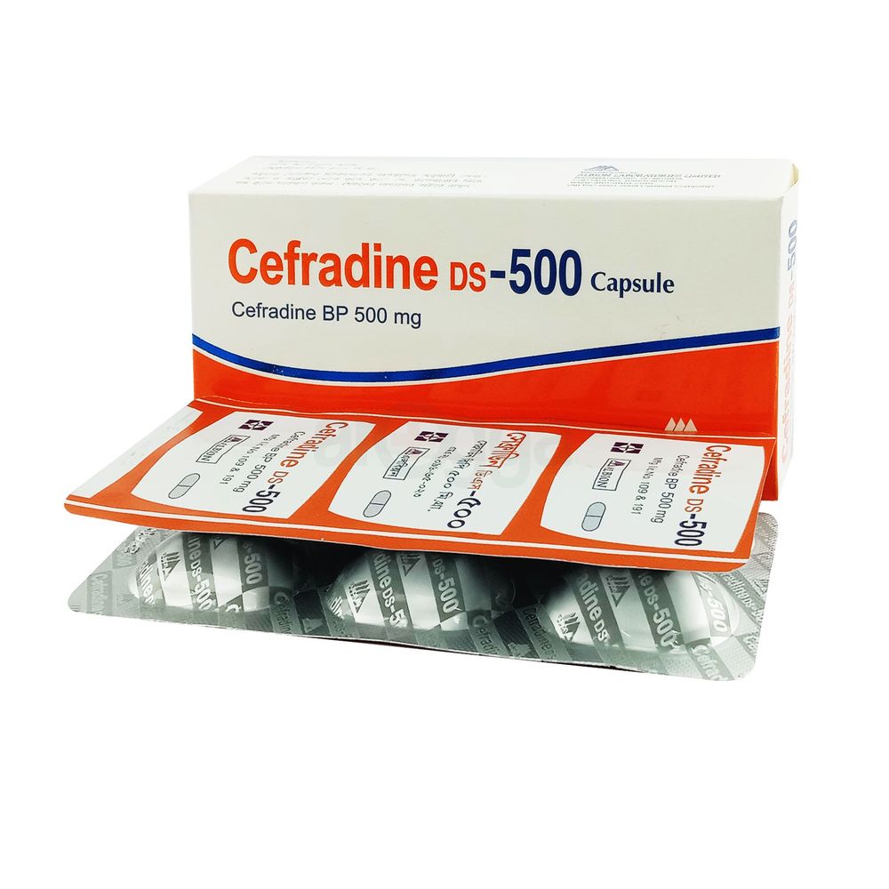 Cefradine Ds 500mg Capsule
