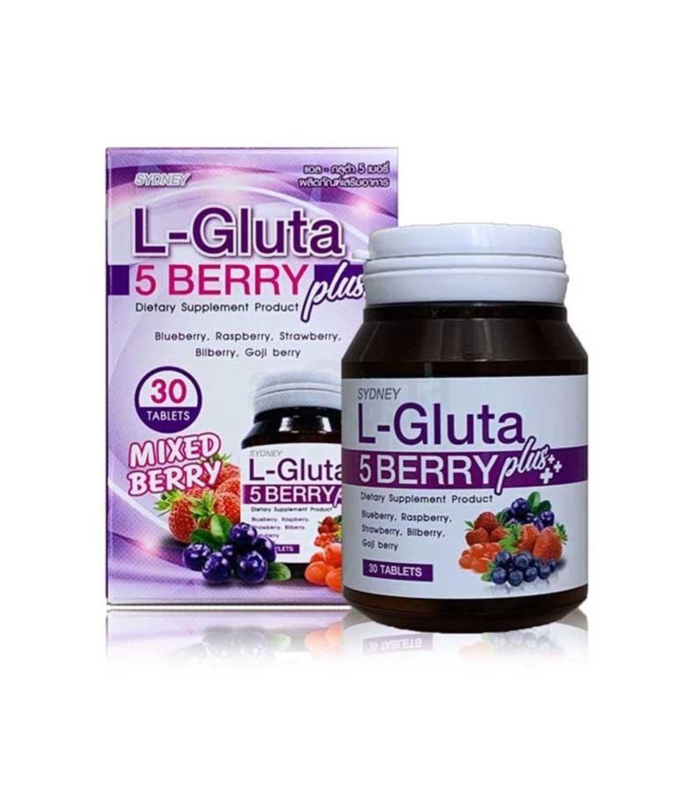 Sydney  L-Gluta 5 Berry Plus 30 Tablets  