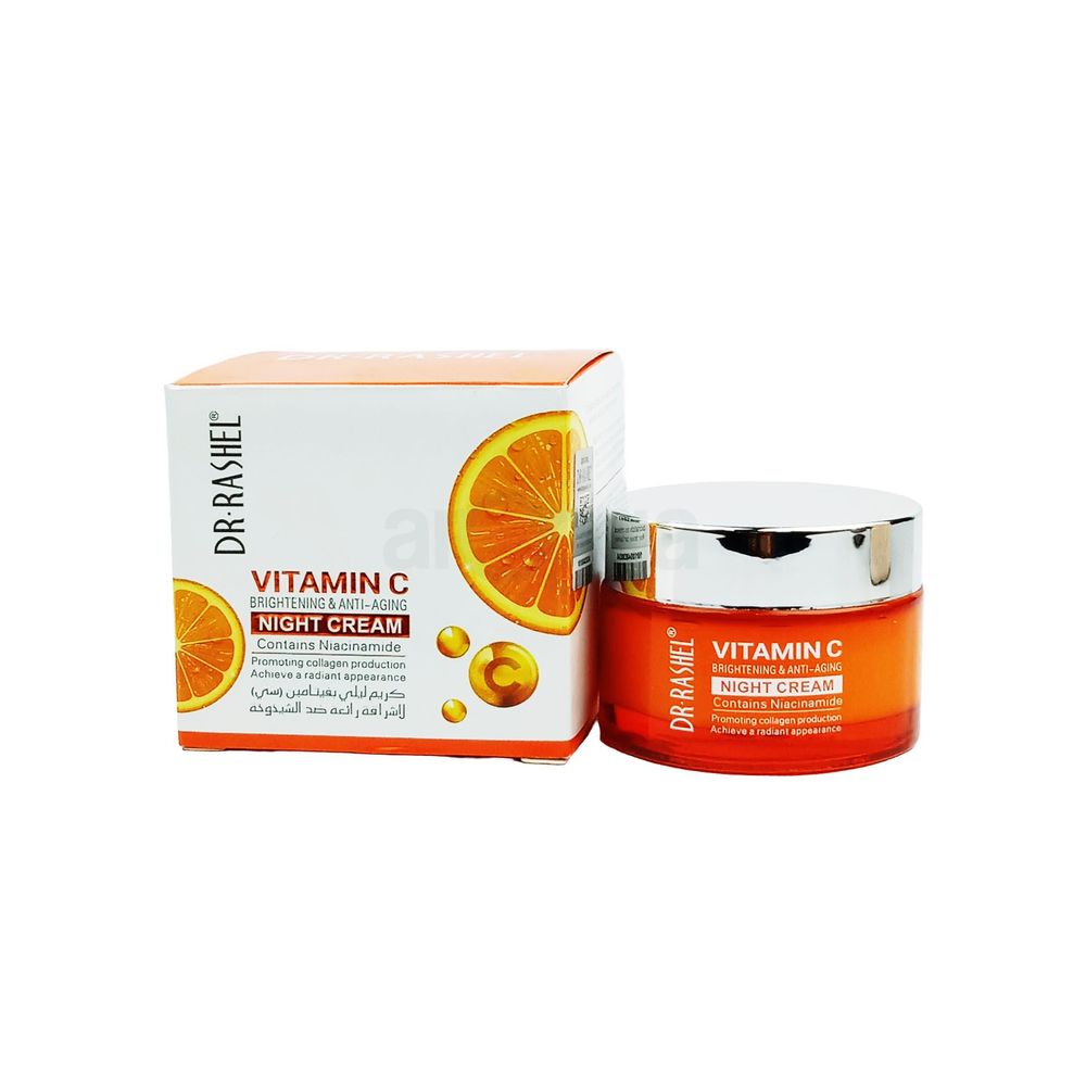 DR RASHEL Vitamin C Brightening & Anti-Aging Night Cream 50gm  