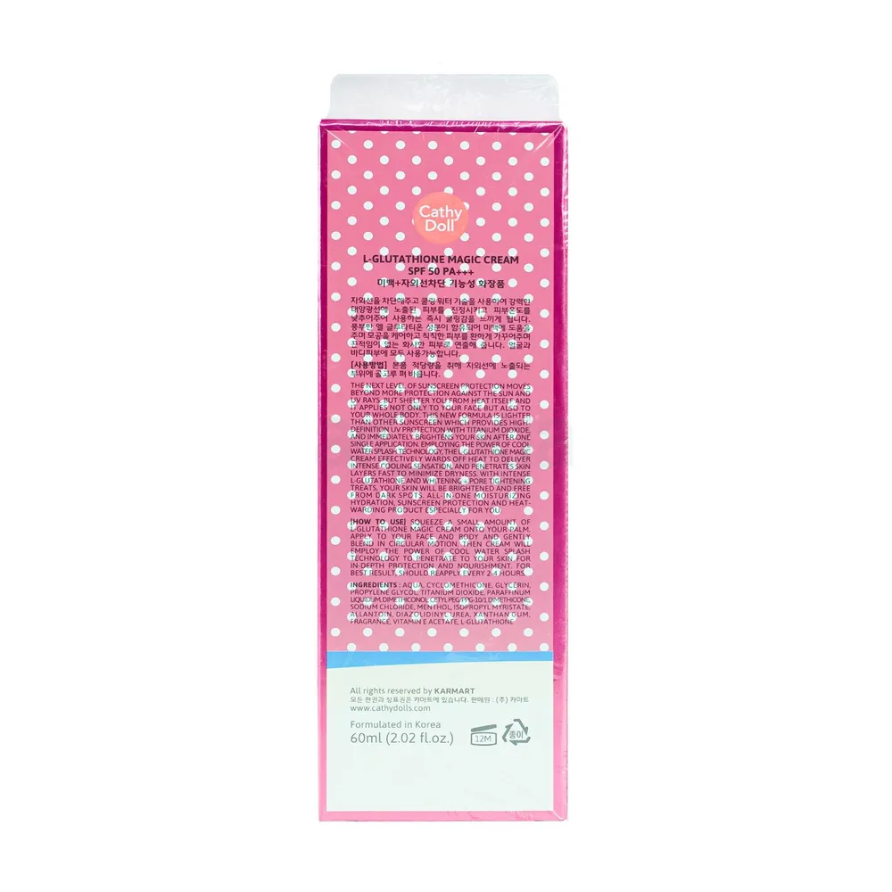 Cathy Doll L-Glutathione Magic Cream SPF 50+PA+++  